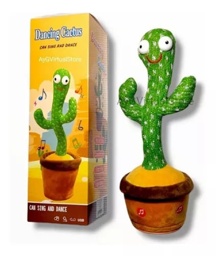 Cactus Bailarin Imita Voz Musical Bail