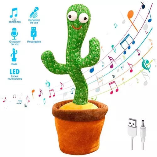 Cactus Bailarin Imita Voz Musical Bail